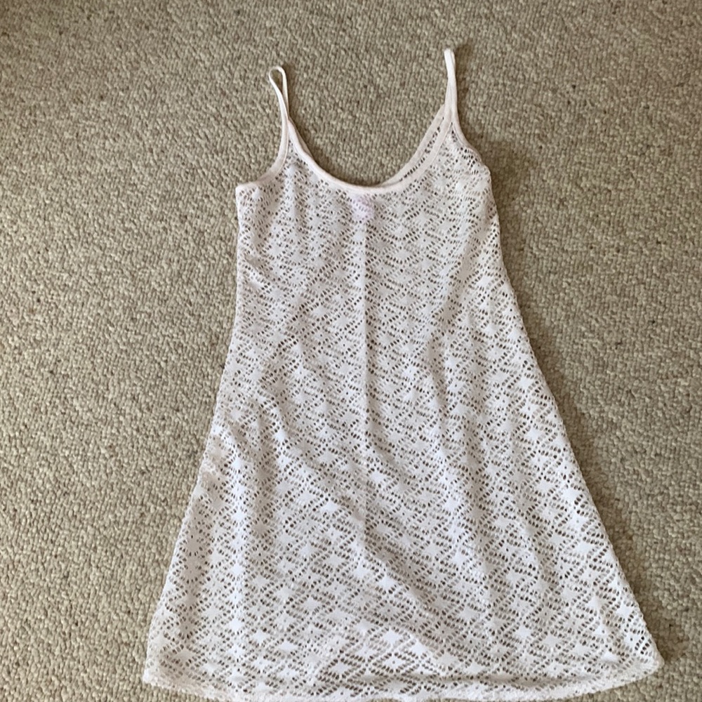 Xhilaration White Dress Coverup